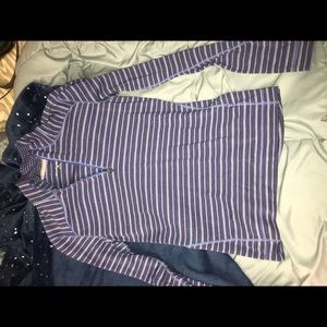 Athletic-y 3/4 zip Sweatshirt